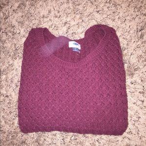Maroon Old Navy Sweater